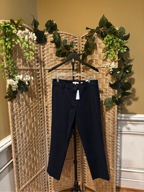 LOFT Navy Slim Fit Chino Pants